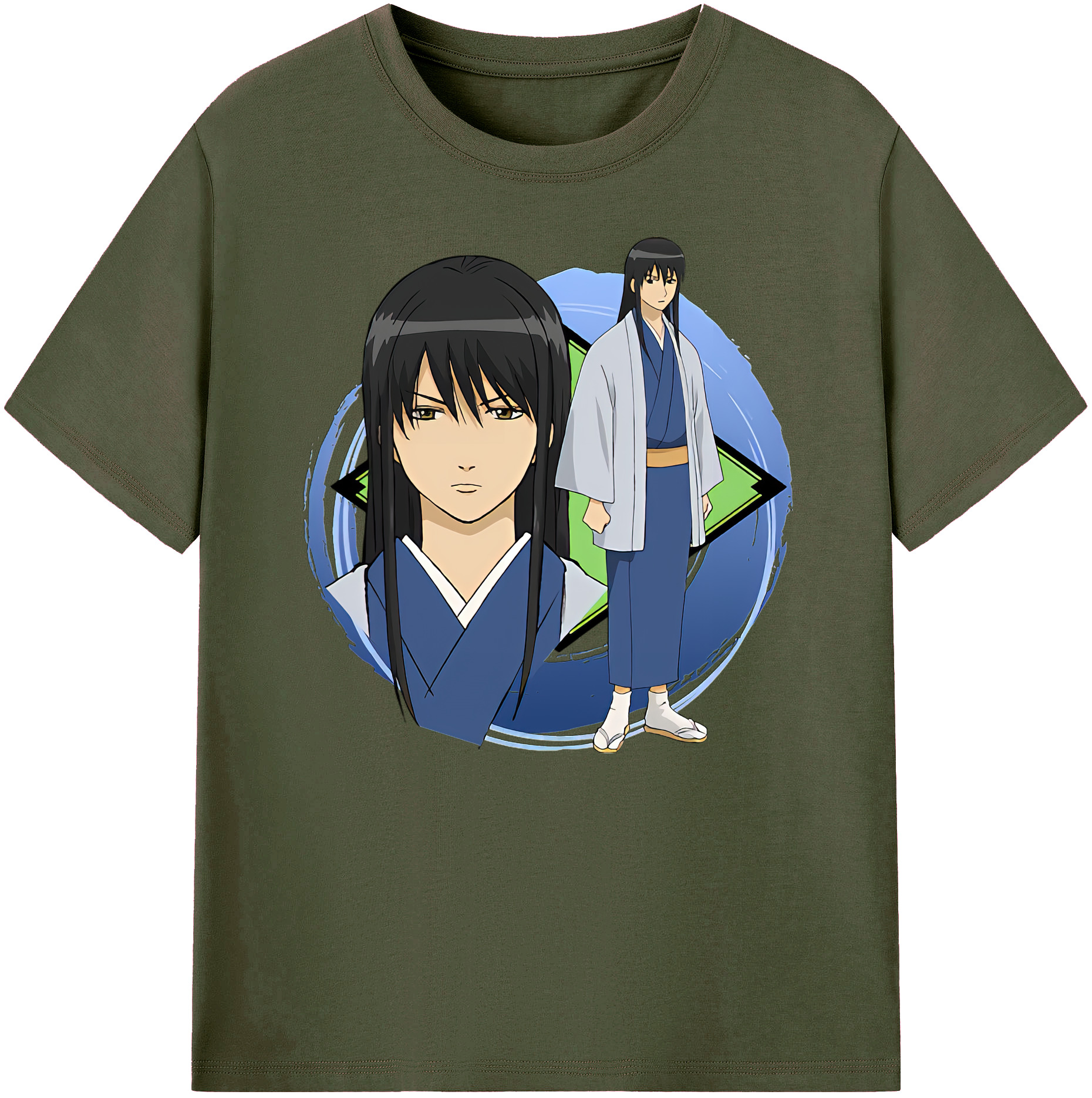 （画像用） ぎんたま 坂田銀時（さかたぎんとき） 神楽 志村新八（しむら しんぱち） GINTAMA Sakata Gintoki Kagura Shimura Shinpachi 綿100％ メンズ半袖Tシャツ｜肌触りやわらか＆通気性